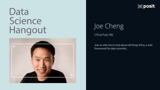 Joe Cheng @ Posit | You have to be able to reason about it | Data Science Hangout
