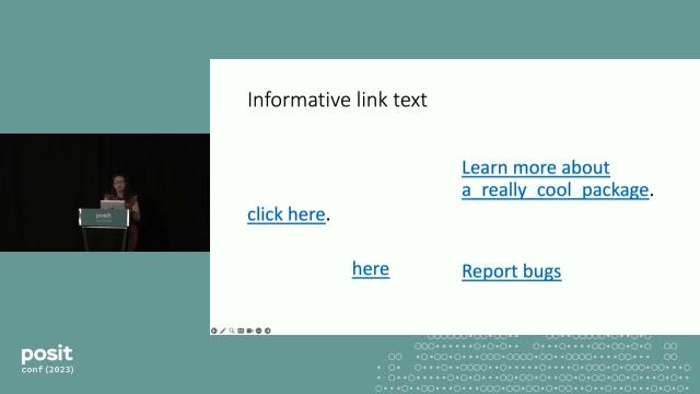 Commit to Change: How to Increase Accessibility in Your Favorite Open Source Projects - posit::conf