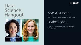 6 core ideas for public speaking | Blythe Coons & Acacia Duncan @ Articulation | DS Hangout