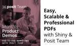 PDF Palooza 🎉 Save time with dynamic PDFs powered by Quarto, Shiny & Posit