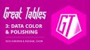 Great Tables 3: Data Color and Polishing
