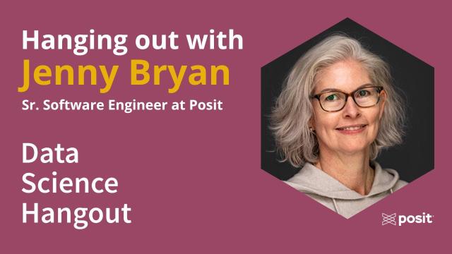 New data science tools & old laptops on fire  | Jenny Bryan | Data Science Hangout