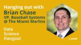 Sports analytics, baseball metrics, and Shiny apps  | Brian Chase | Data Science Hangout